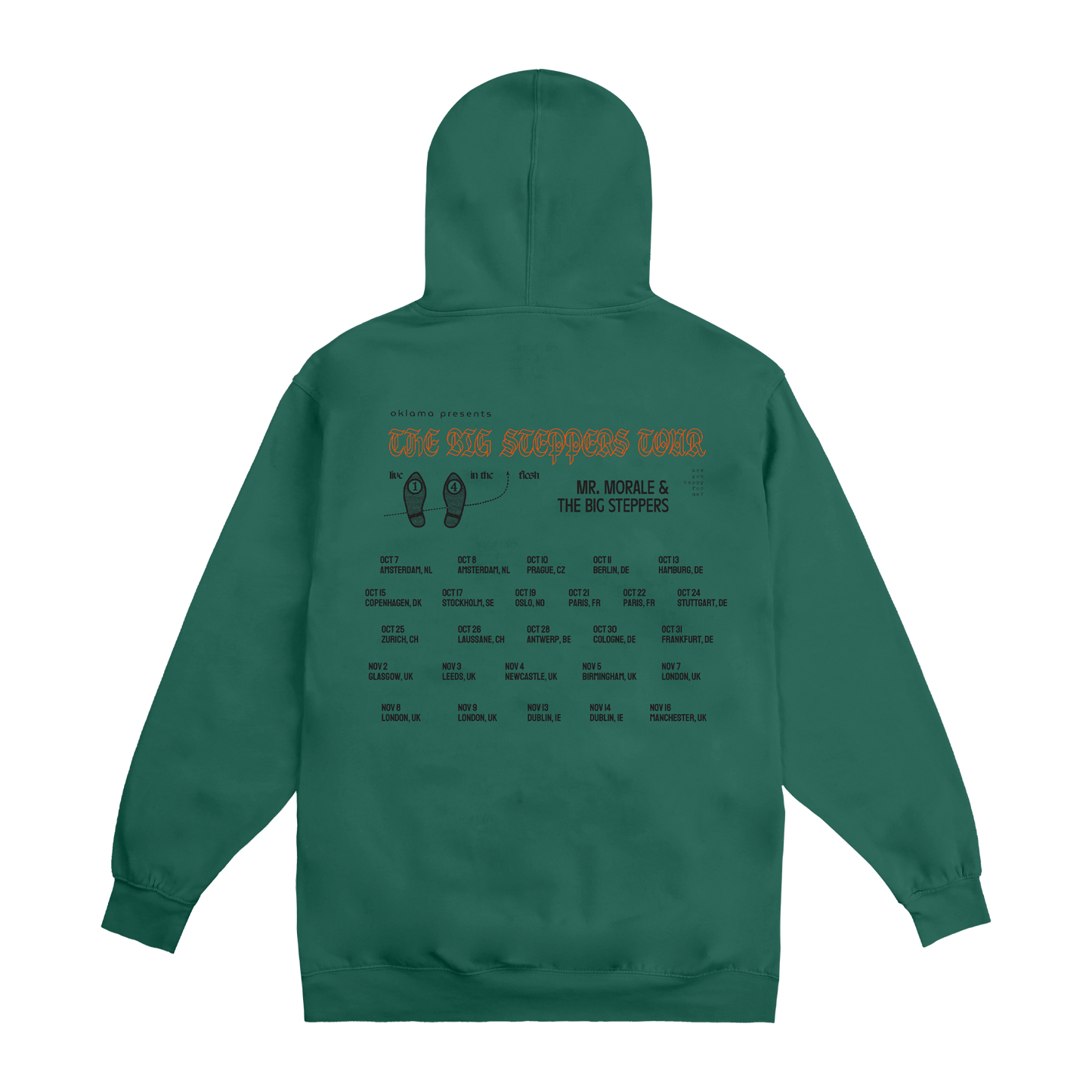 oklama Tour Hoodie Green
