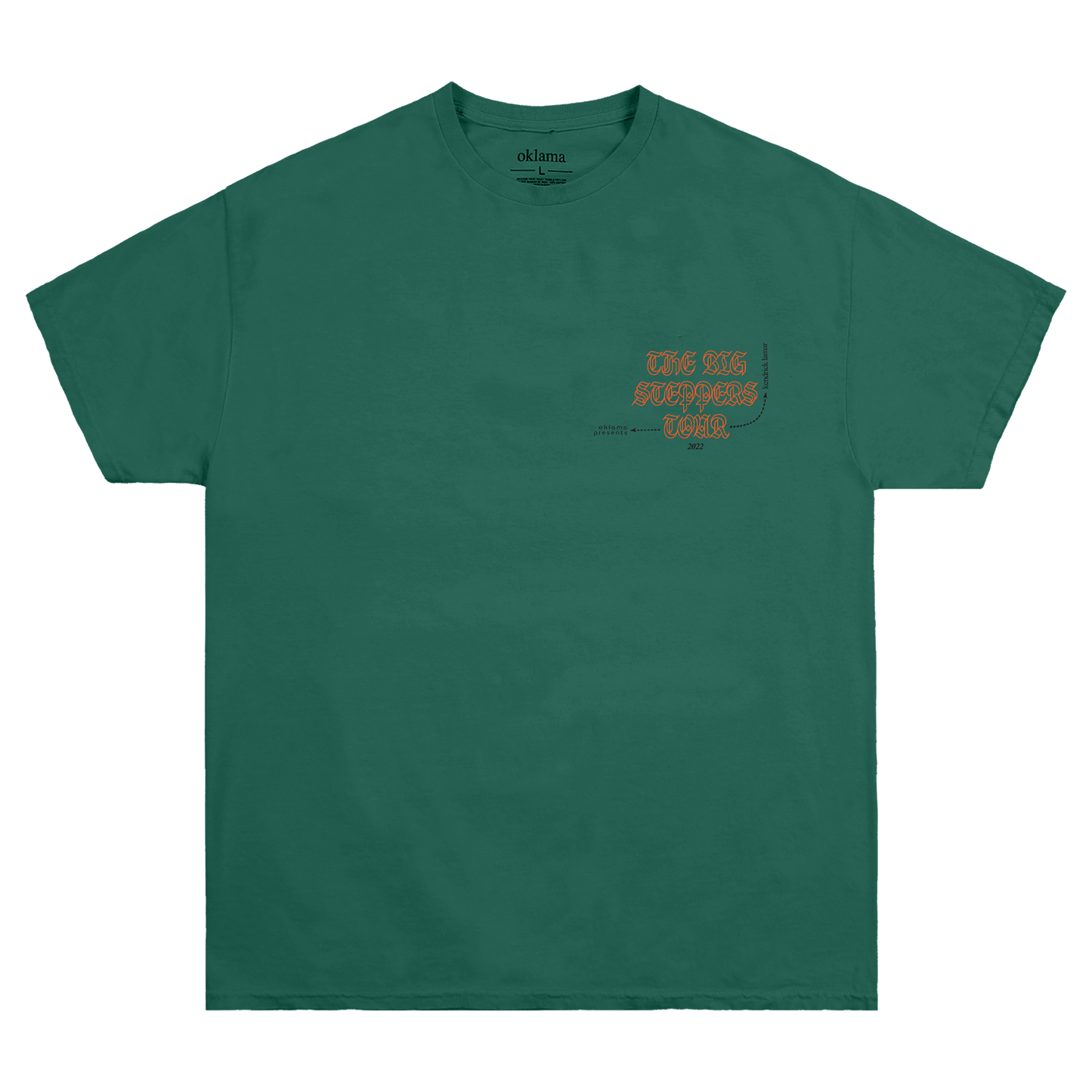 oklama Tour Tee Green